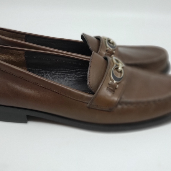 Coach Mahla Leather Flats Loafers Shoes - Picture 1 of 5